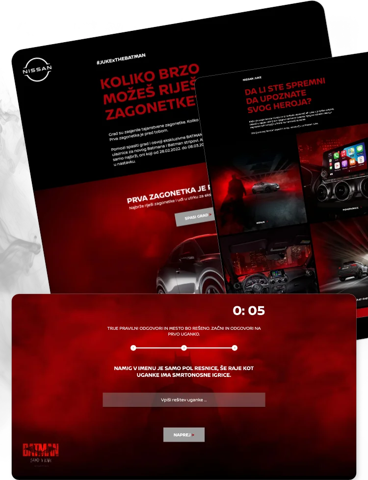 Nissan Juke x Batman Promotion